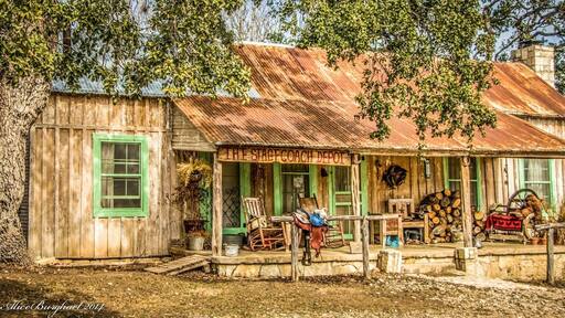 Typical old time TX home.