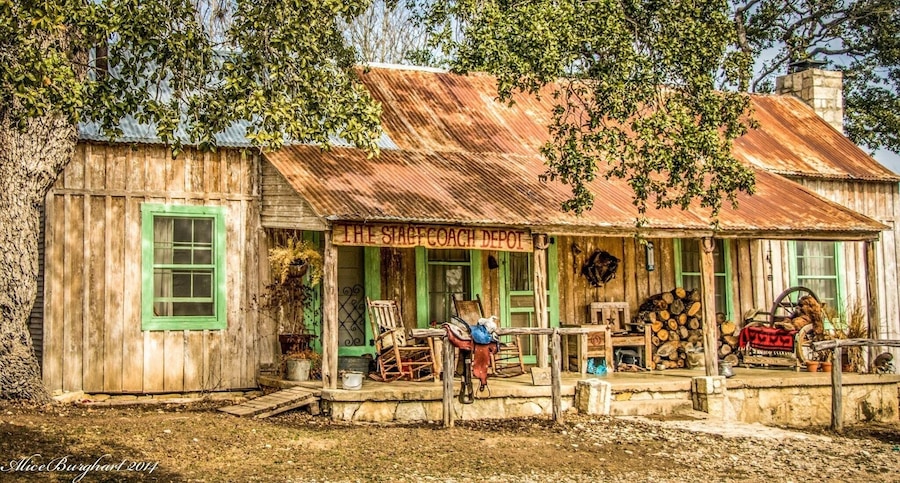 Typical old time TX home.
