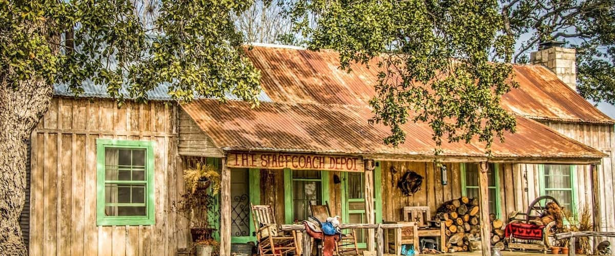 Typical old time TX home.