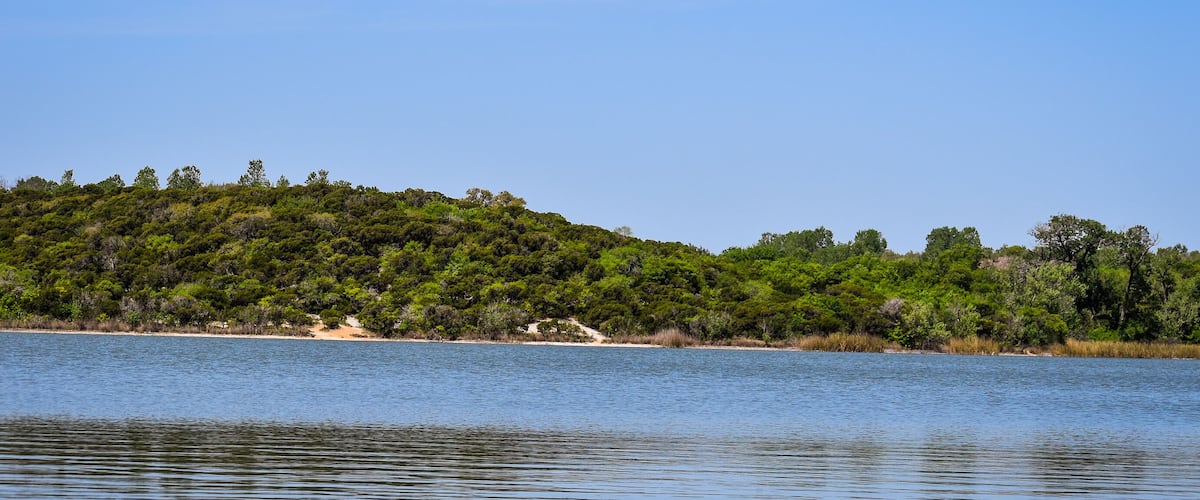 Cedar Lake at Cleburne State Park near Dallas, Texas.