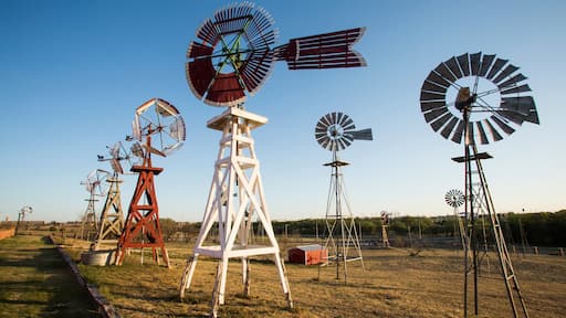 Lubbock featuring a windmill and tranquil scenes