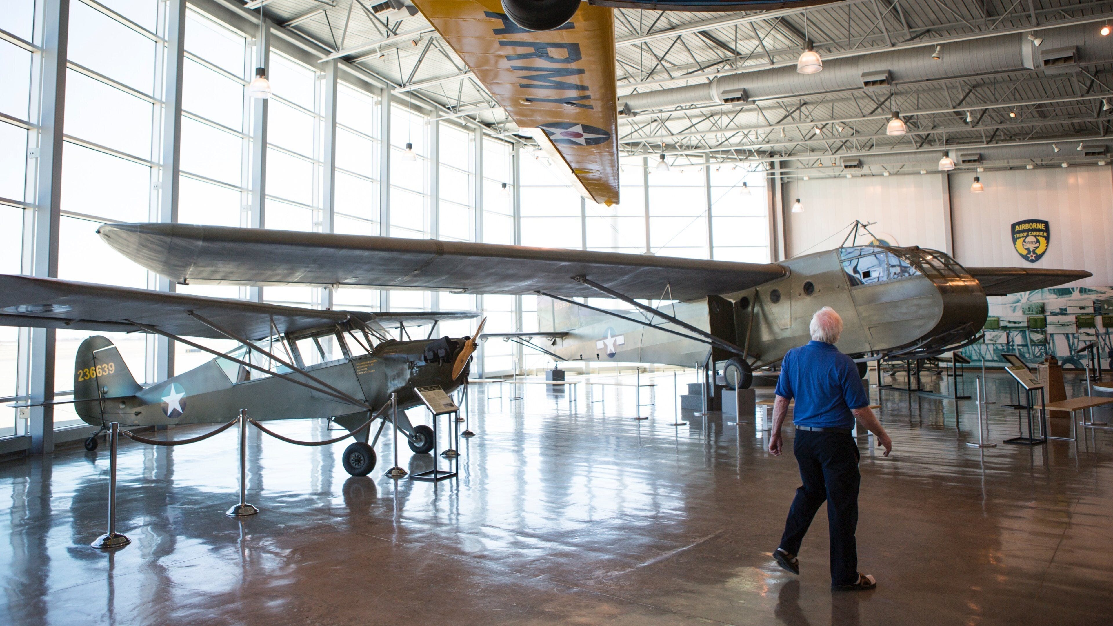 Lubbock which includes aircraft and interior views as well as an individual male