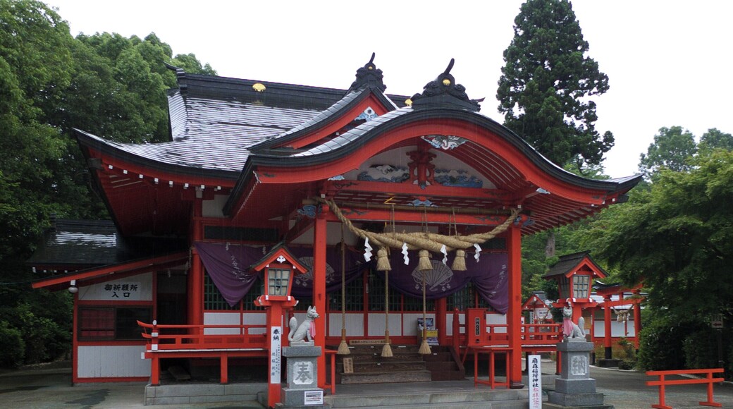 Ogimori Inari Shrine (Ogimori Inari Jinja) in Taketa City, Oita Prefecture, Japan