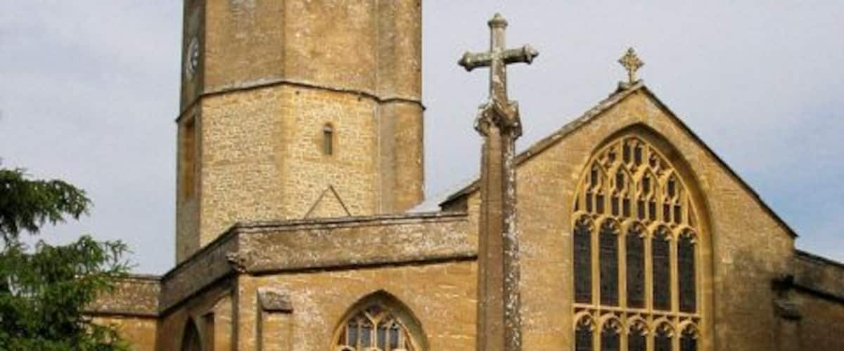 Parish church of SS Peter and Paul, South Petherton, Somerset, seen from the west