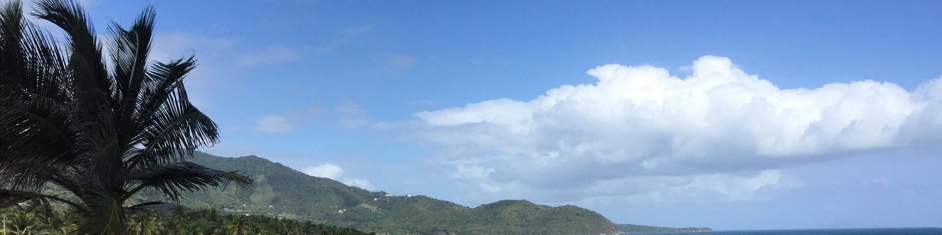 On the South East of Puerto Rico, this is one of my favorite "look out" points on the Island at the Point Tuna Light House. The normal "tourist" to my beloved island would, under most circumstances, not find this spot without "native" friends showing the way. Many thanks to her.