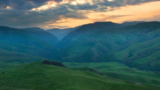 White Bird Pass in Idaho during the spring