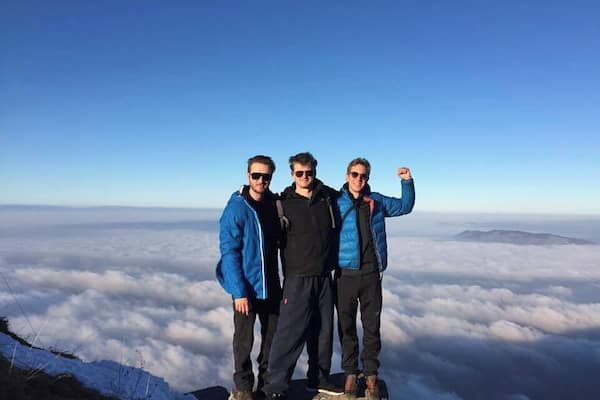 We discovered this spectacular, but little-known mountain range in South East France, overlooking Lake Genevra. The hike took us above the clouds, creating the amazing vista that you can see here. Not a place for those with vertigo!
