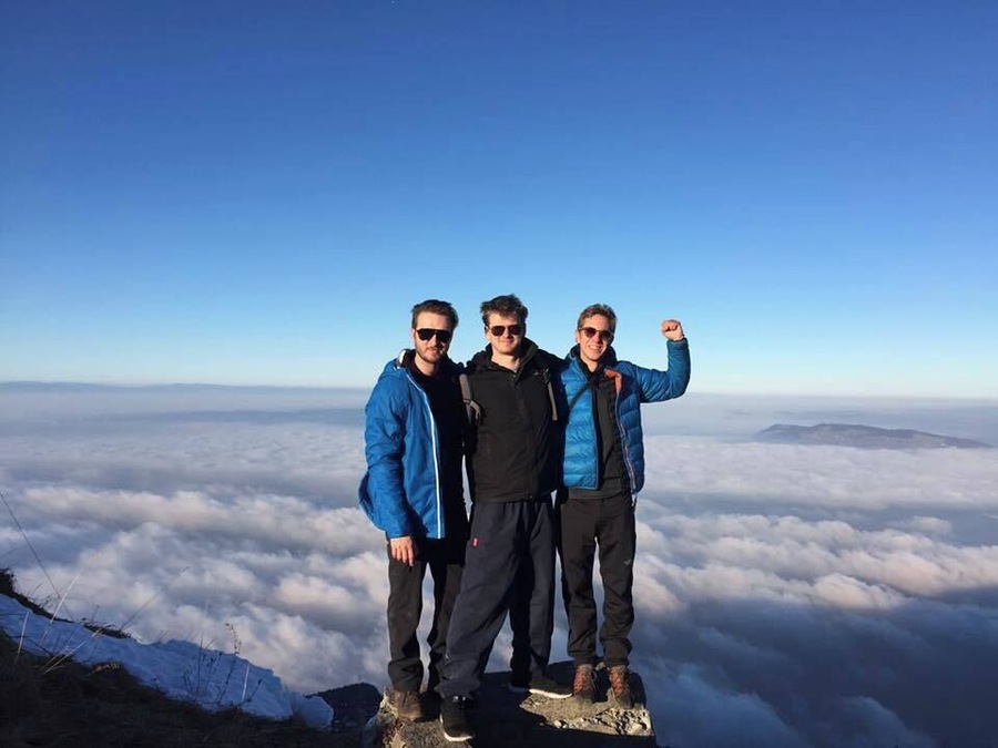 We discovered this spectacular, but little-known mountain range in South East France, overlooking Lake Genevra. The hike took us above the clouds, creating the amazing vista that you can see here. Not a place for those with vertigo!
