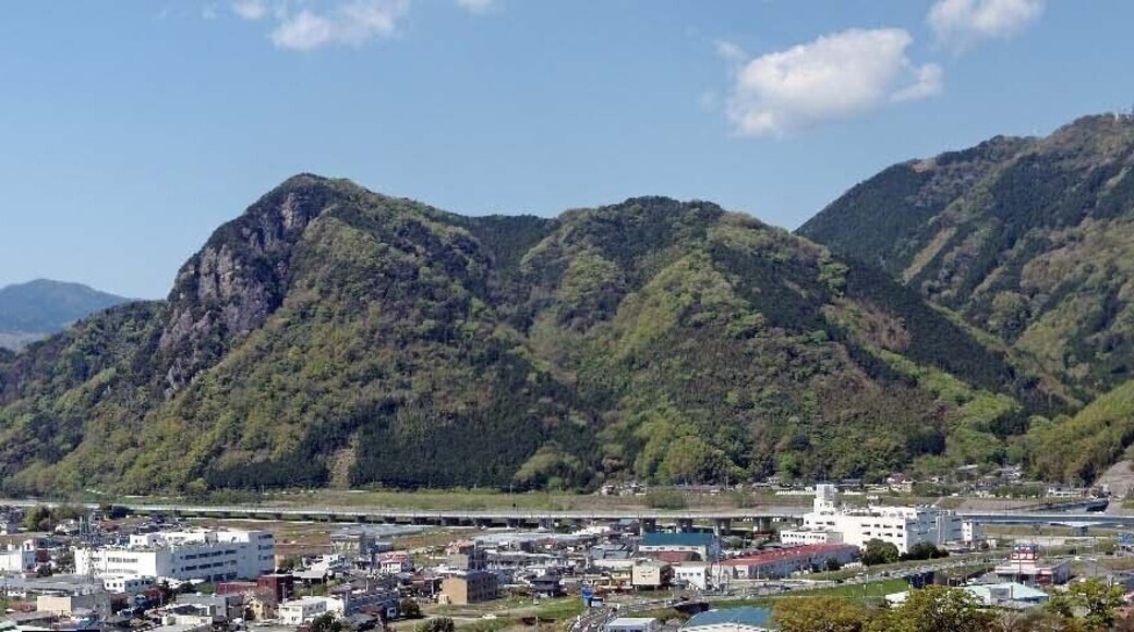 A view of the south part of Izunokuni city in Shizuoka prefecture, Japan.