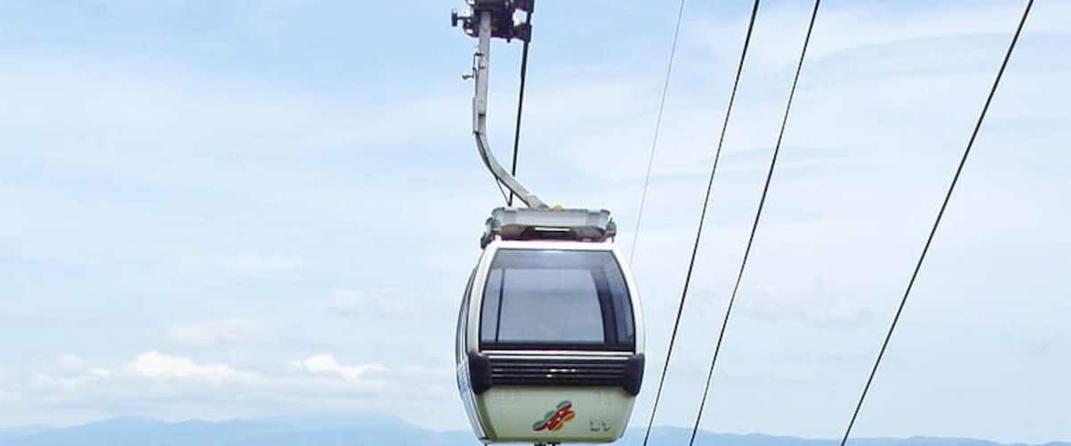 Katsuragiyama Ropeway of Katsuragiyama-Panoramapark is located in Izunokuni city, Shizuoka prefecture, Japan.