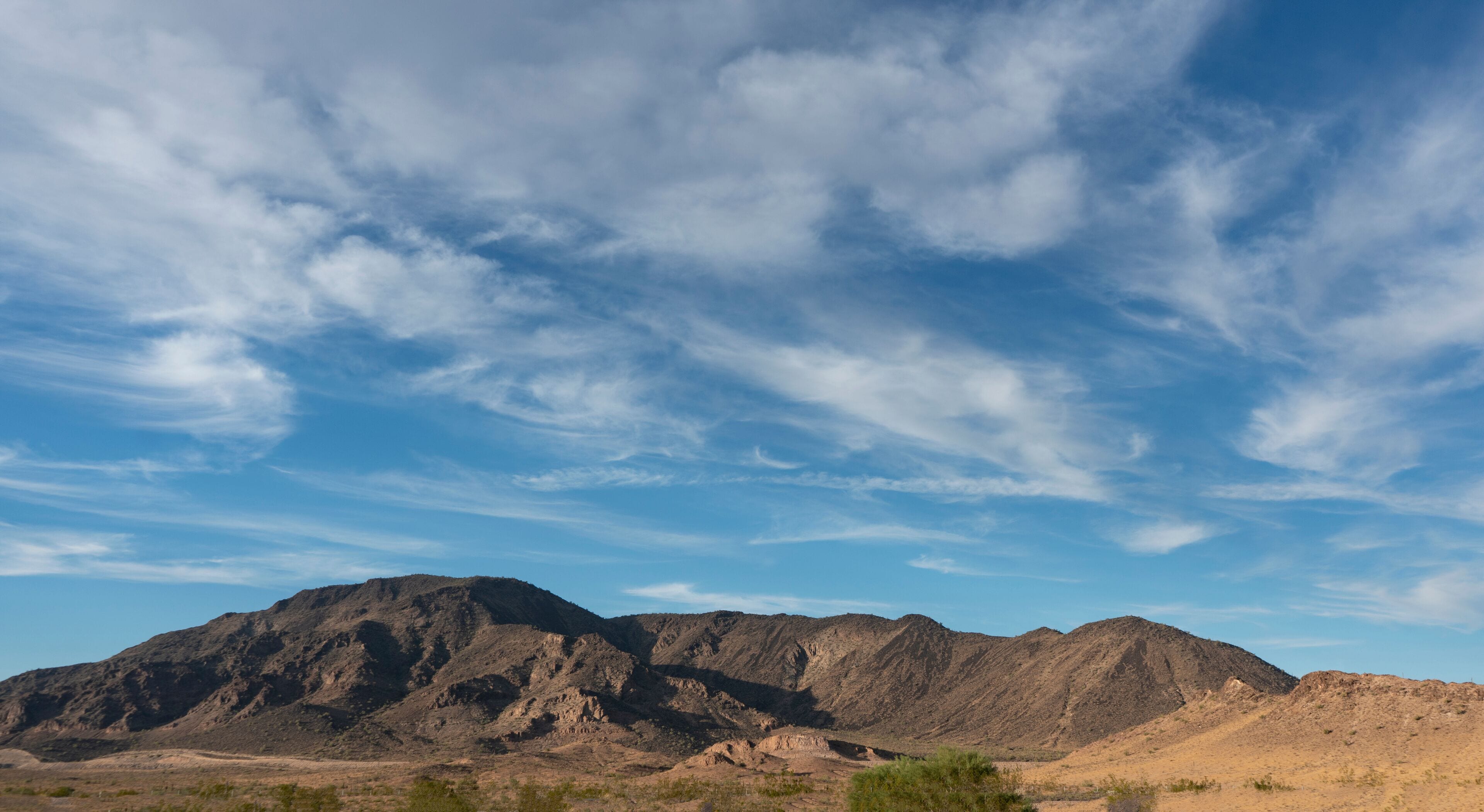 A Desert Mountain Landscape near Ehrenberg Arizona