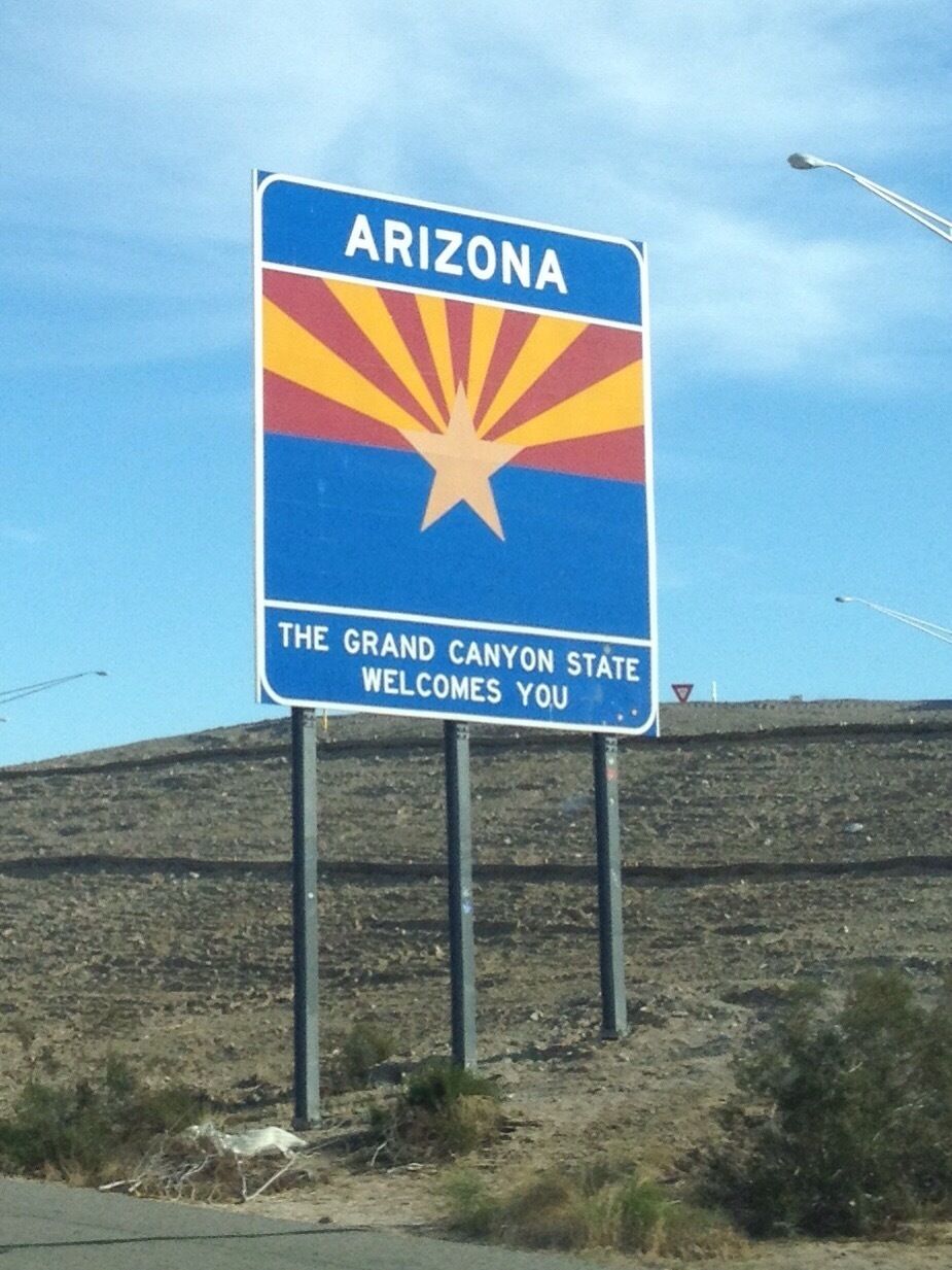 Arizona/California Border