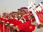 Bagpipes at the Bahrain Grand Prix.
