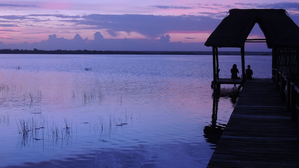 Sunrise over the Laguna of 7 colors
#adventure
#mexico #sunrise #pueblomagico #overlanding #panamerican