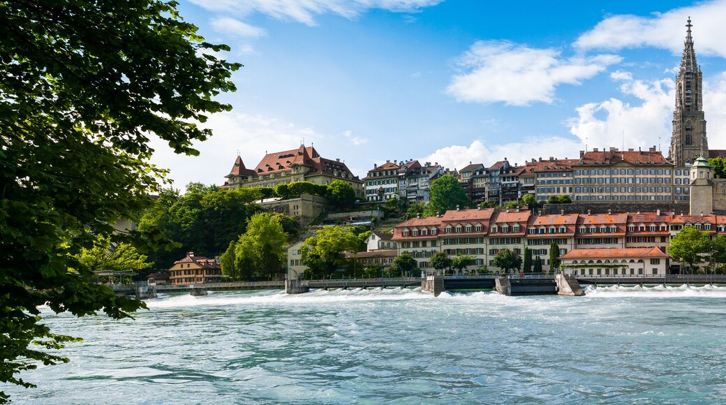 bern old town riverside