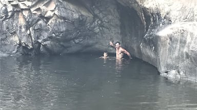 Nice cool refreshing place for a swim to beat the summer heat in Australia