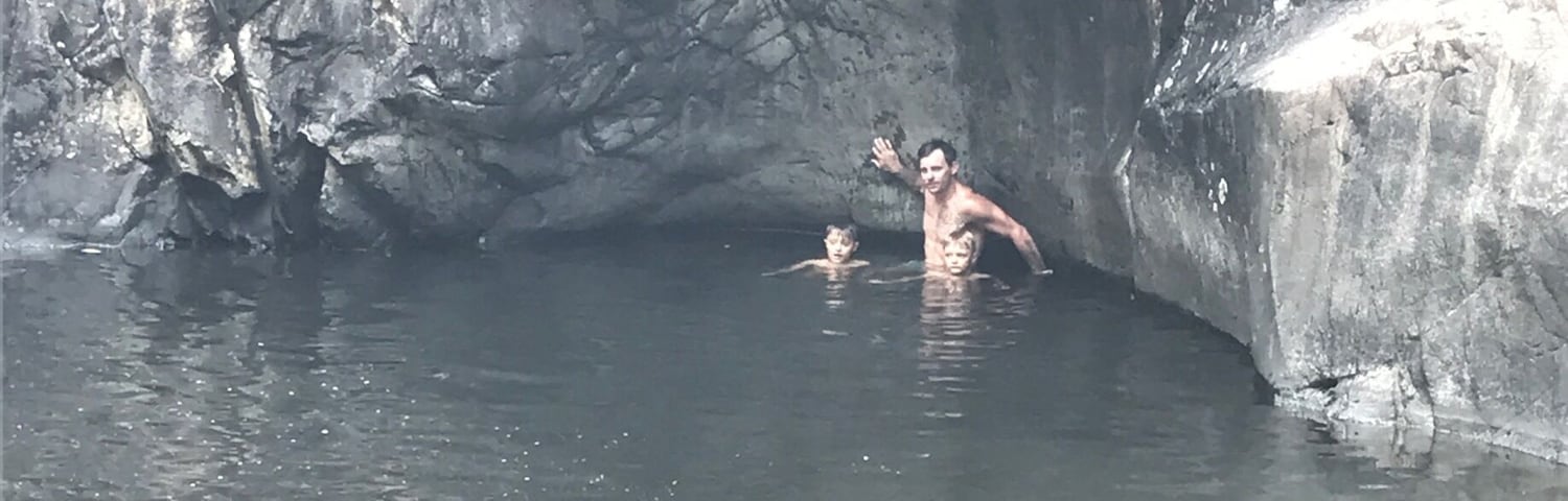 Nice cool refreshing place for a swim to beat the summer heat in Australia