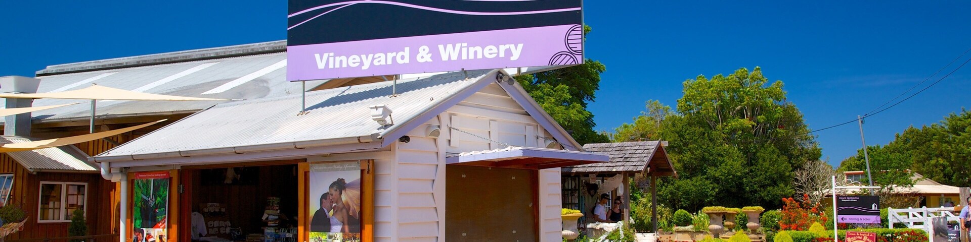 Mount Tamborine ofreciendo señalización