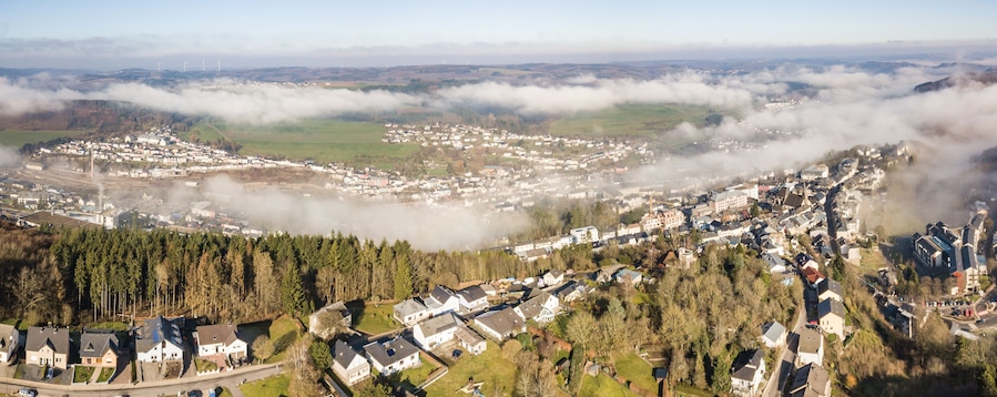 Eifel, Ardennen, Ösling, Luxemburg, Landschaft, Nebelstimmung