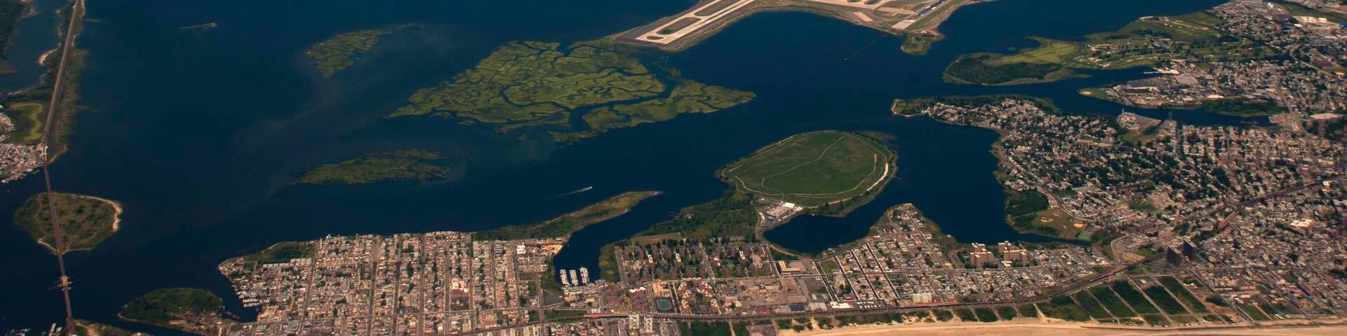 JFK International Airport from the air
