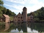 The last of the castles on our recent tour of Germany, but by no means the least.
What a stunning setting for a castle! Well worth a visit (the hotel right next door is very charming too!)
Wikipedia describes it as follows:
Mespelbrunn Castle is a late-medieval/early-Renaissance moated castle on the territory of the town of Mespelbrunn, between Frankfurt and Würzburg, built in a tributary valley of the Elsava valley, within the Spessart forest. It is a popular tourist attraction and has become a famous Spessart landmark.
#instone