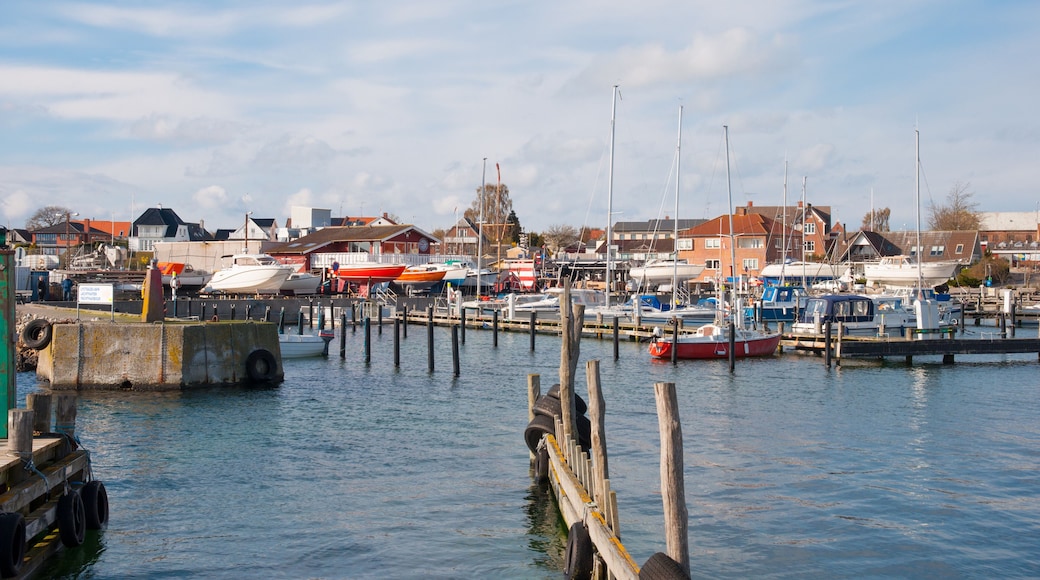 Port of Rodvig in Denmark