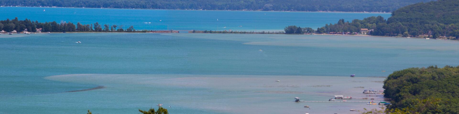 Glen Lake, Sleeping Bear Dunes National Lakeshore, Michigan