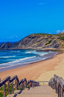Praia da Amoreira bei Aljezur, Algarve (Portugal)
