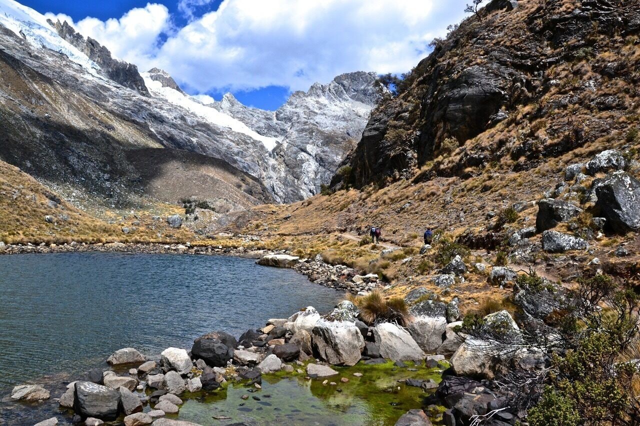 In Peru&#x27;s Cordillera Blanca is a stunning 4 day trek, the Santa Cruz, which takes in rivers, lakes, mountains, glaciers, llamas and so much more. Definitely worth the effort, amazing #hiking!!