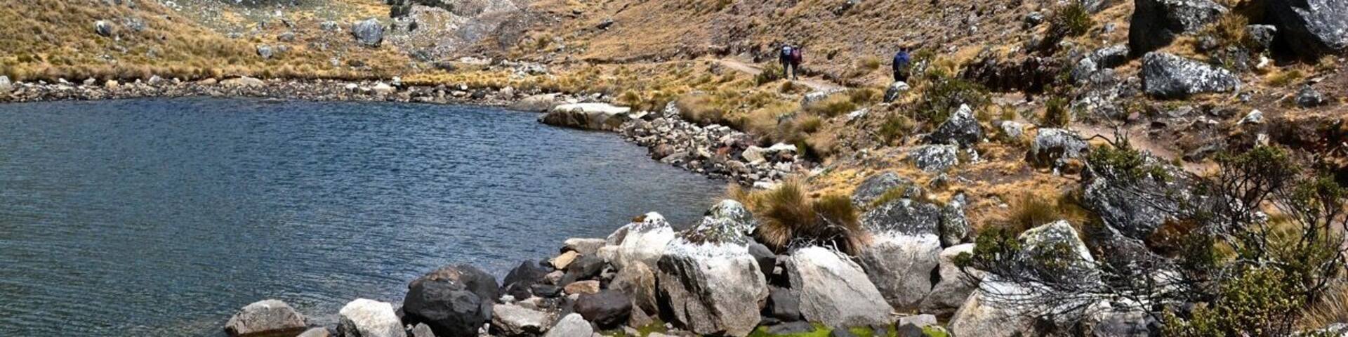 In Peru's Cordillera Blanca is a stunning 4 day trek, the Santa Cruz, which takes in rivers, lakes, mountains, glaciers, llamas and so much more. Definitely worth the effort, amazing #hiking!!