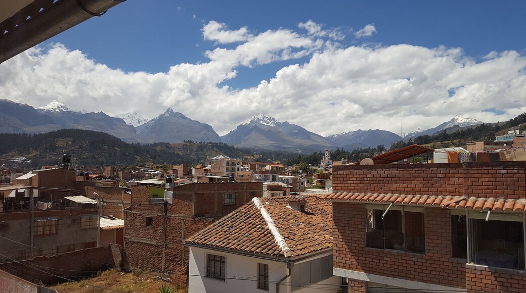 View over Huaraz, Peru