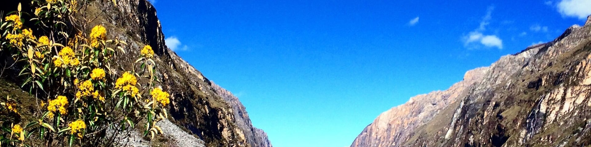 The #colorful road to santa cruz trek in Peru