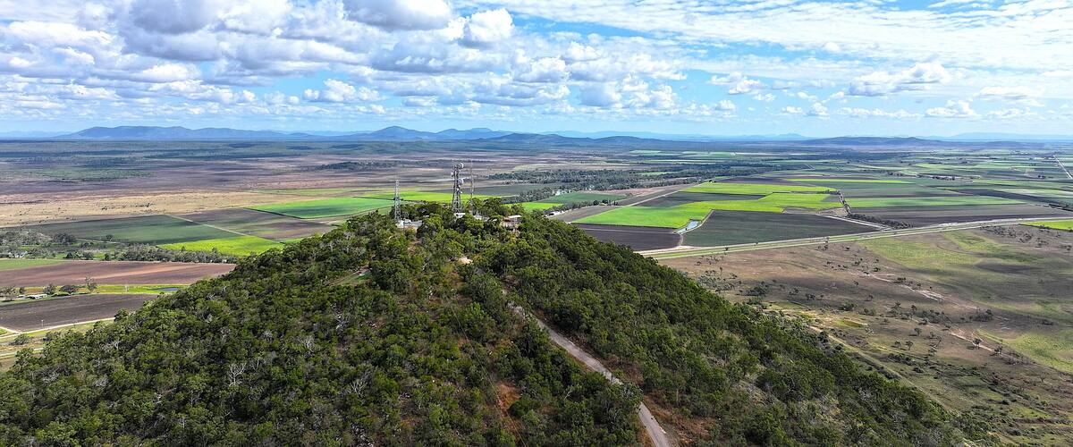 Aerial photo of Mt Inkerman Queensland, Australia