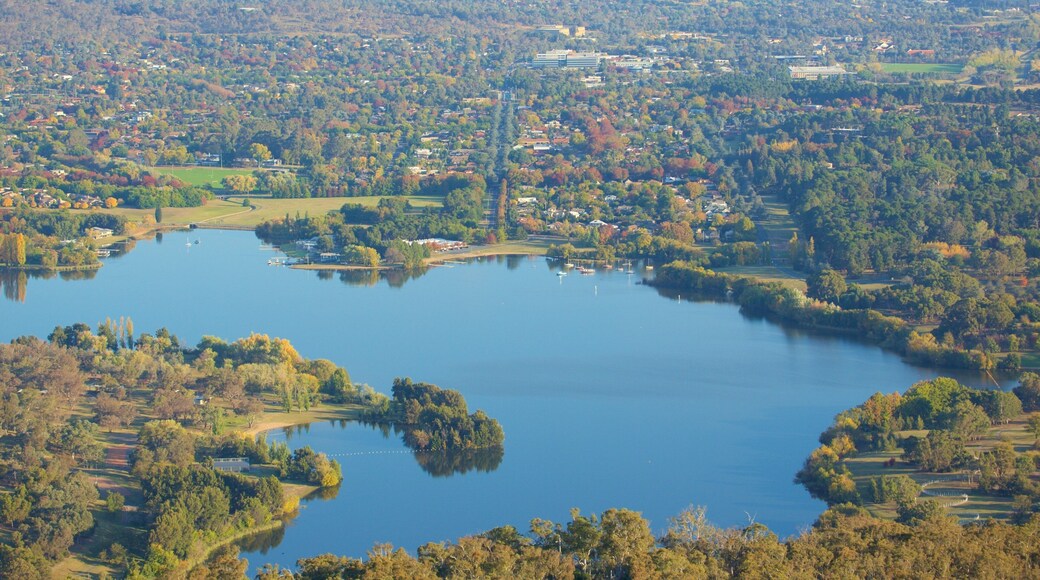 Acton featuring forests and a lake or waterhole