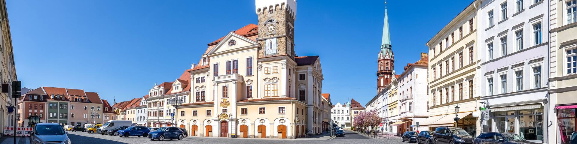 Altstadt, Löbau, Sachsen, Deutschland