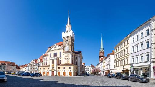 Altstadt, Löbau, Sachsen, Deutschland