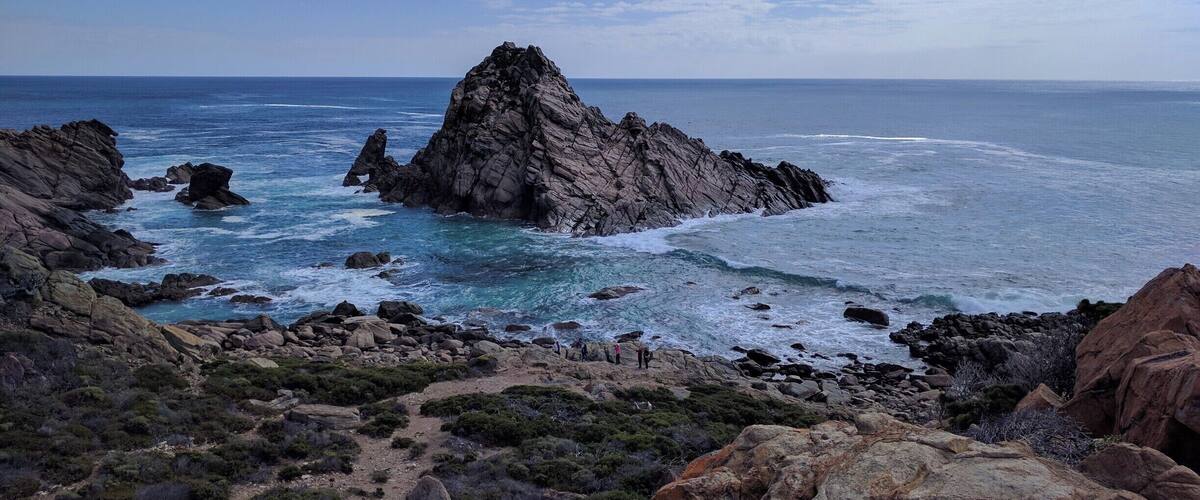 Spectacular views of the Indian Ocean and Geographe Bay off the coast of Western Australia.