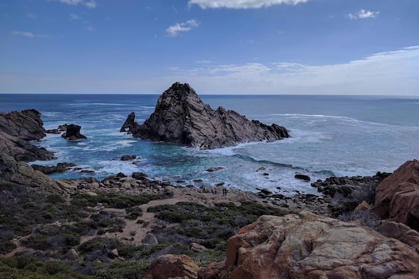 Spectacular views of the Indian Ocean and Geographe Bay off the coast of Western Australia.