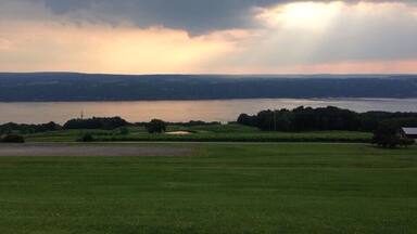 Gorgeous sunset that day...