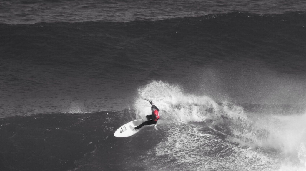 Serendipity moment!
And what an awesome one! We drove to Margaret River to see the spectacular beaches and to do some wine tasting and little did we know that the Margaret River Pro Drug Aware surf competition was on - so one morning we parked up really early at 7am and watched the ladies surf the whole day! It was absolutely phenomenal! And the event was for free too :) awesome right?! Also very stoked to have taken a photo with the winner of the men's competition: De Souza. We happened to be at the right time and the right place! Absolutely stoked!
I decided to share one of Ben's photos today - as I'm totally in love with his style. An incredible shot! :) #alifefullofserendipity #serendipitytess #travel #travelblogger #travelblog #nomad #globetrotter #wanderlust #serendipity #sport #australia #visitWA #surf #margiespro #wsl #surfingpro #wave #surfing #DrugAware #photo #photooftheday #westisbest