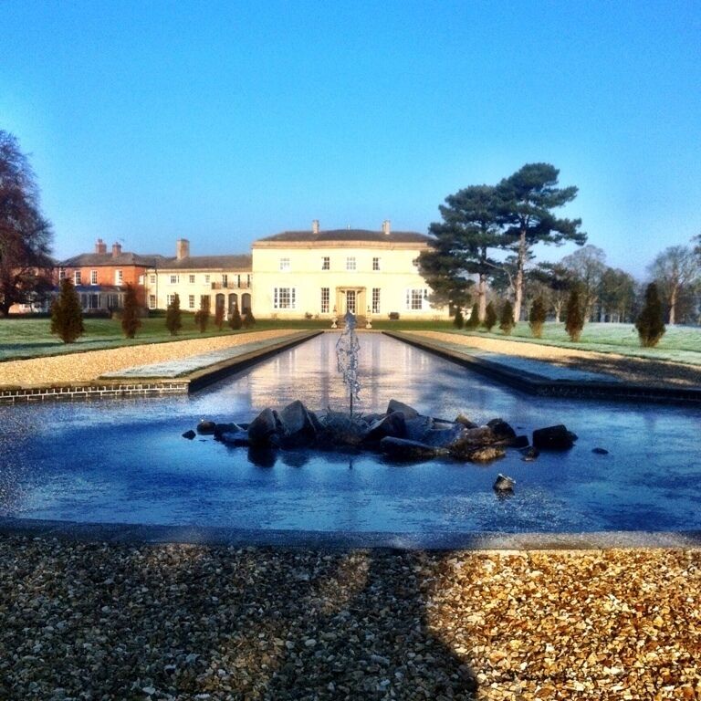 Stubton Hall on a freeeezing day !! 