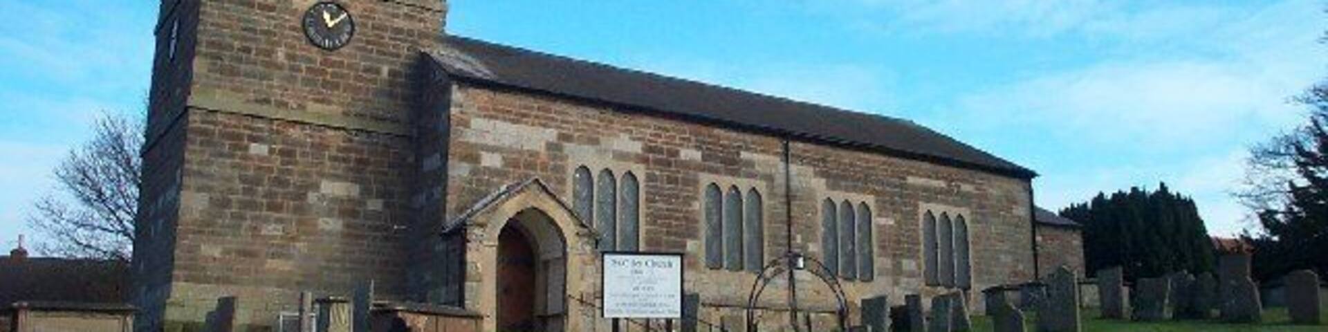 St Giles' parish church, Ollerton, Nottinghamshire, seen from the southwest
