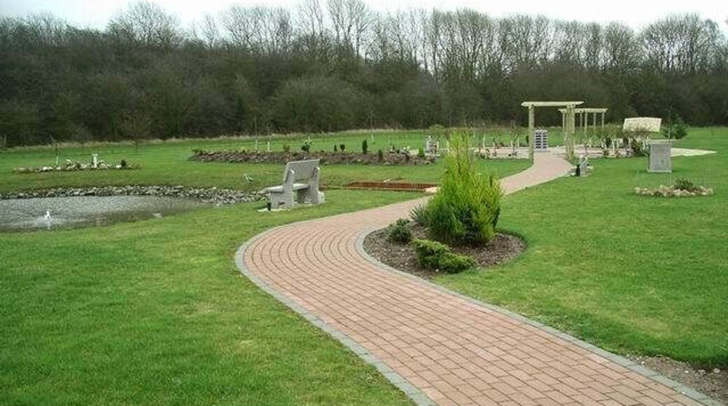 Sherwood Forest Crematorium memorial garden This state-of-the-art crematorium was opened in January 2006. It has mercury abatement equipment designed to prevent the release of mercury into the atmosphere, and is thus more environmentally friendly. The memorial garden is currently being developed, and it is hoped it will give a sense of permanence to mourners, who are able to plant trees & flowerbeds, or install seating or plaques in memory of their loved ones. See http://www.chad.co.uk/news/New-stateoftheart-crematorium-opens.1308103.jp