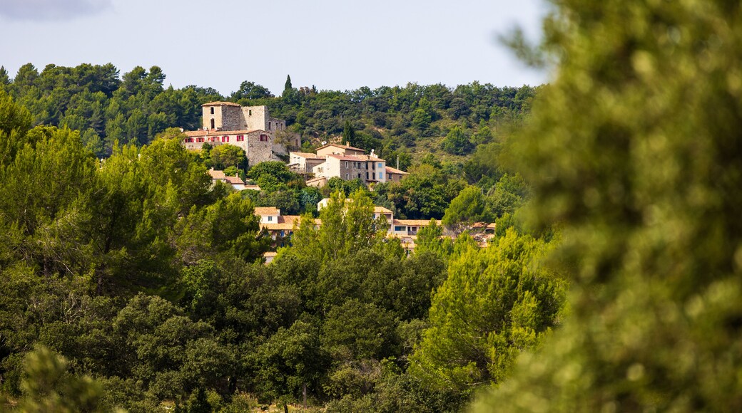 Hilltop Village of Montpezat Overlooking the Gorges du Verdon