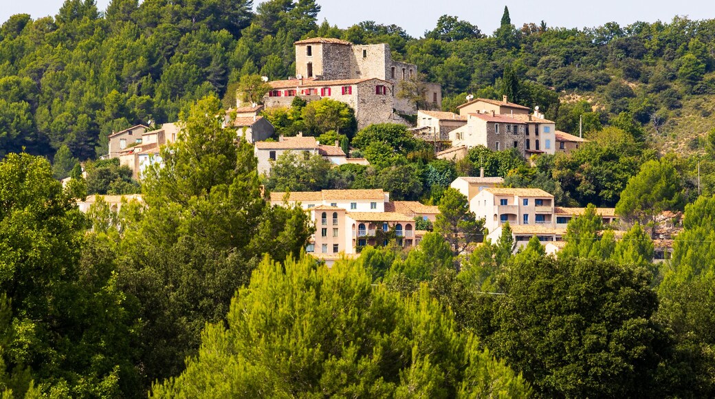 Hilltop Village of Montpezat Overlooking the Gorges du Verdon