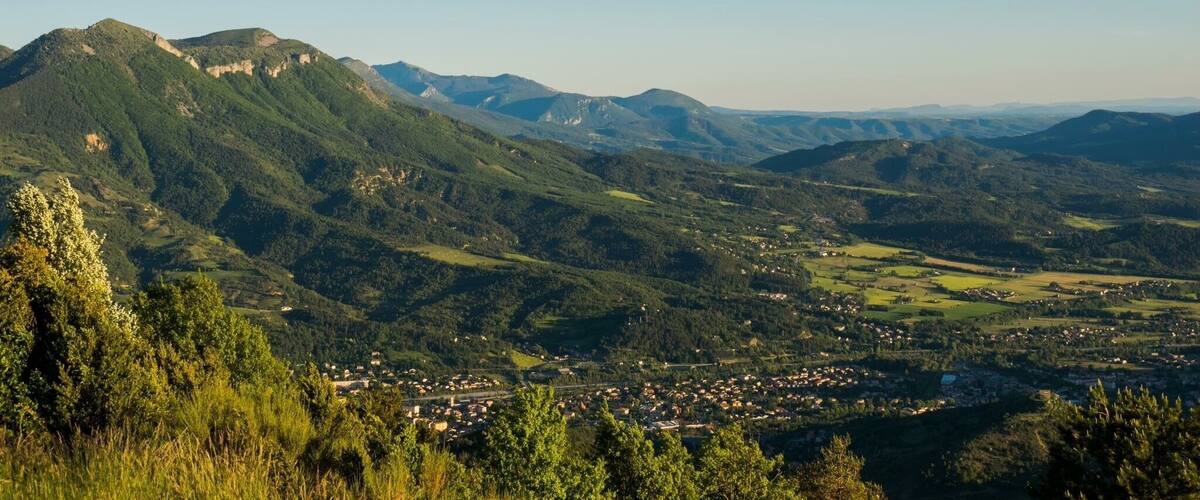 Le cousson vu du relais à digne les bains chez moi #mountains #provence #alpes