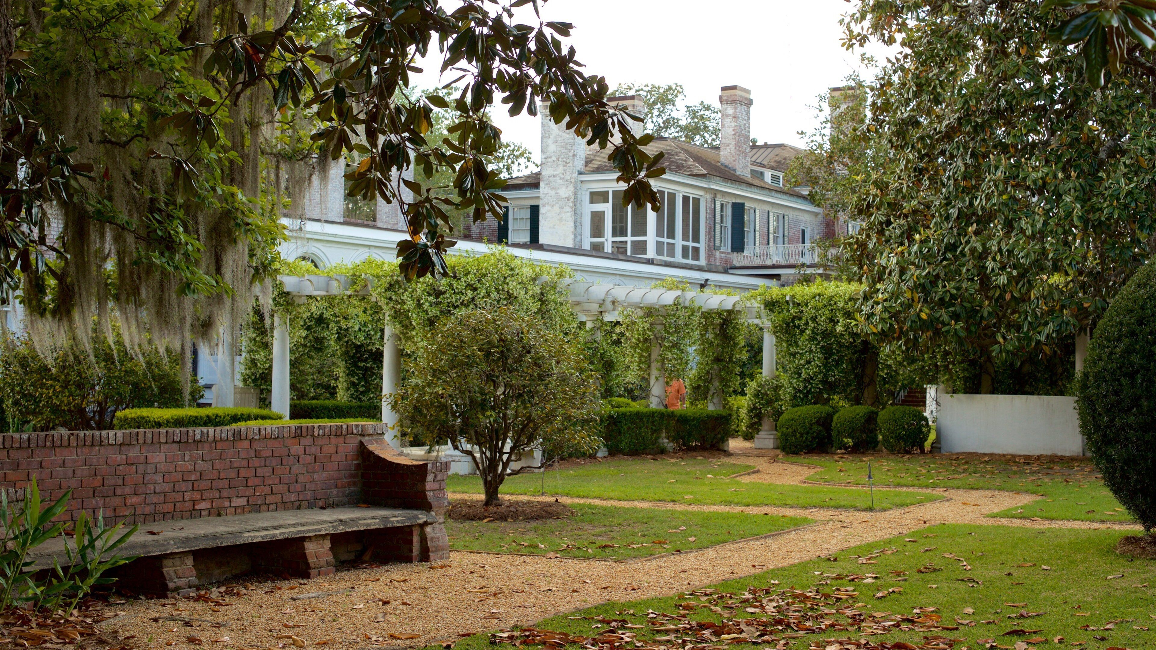 Pebble Hill Plantation mostrando un parque y una casa