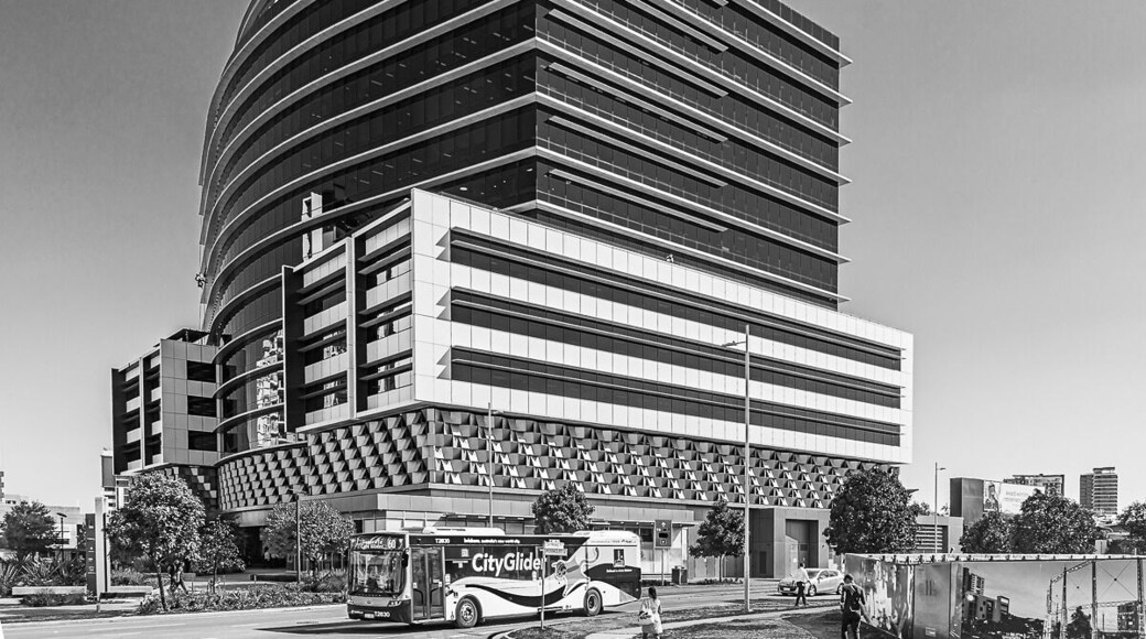 Very close to Tenerife city cat river ferry terminal, has trendy bars and cafes