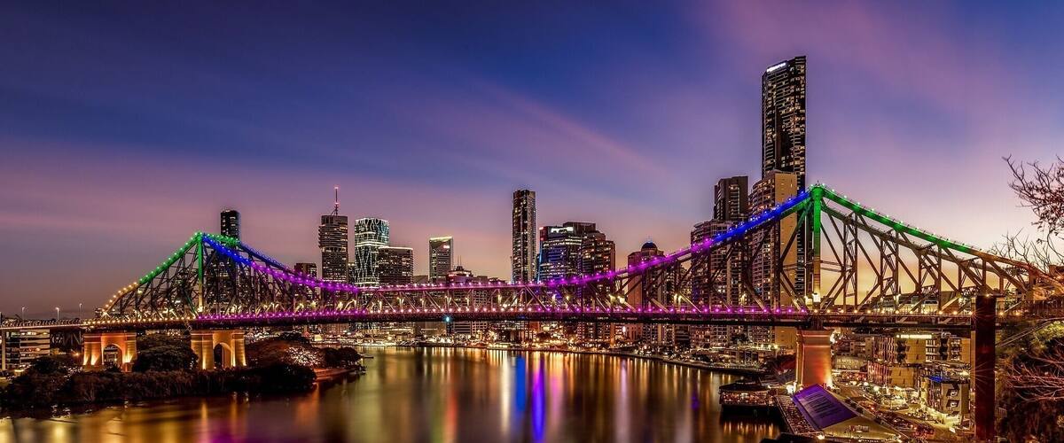 Long exposure story bridge