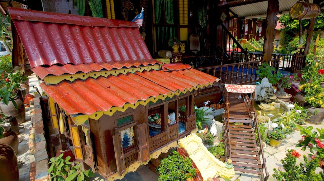 Malacca som viser et hus
